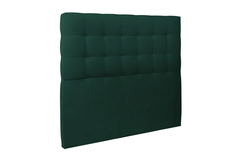 Tête de lit 140 cm Capitonnée - Tissu Velours Vert