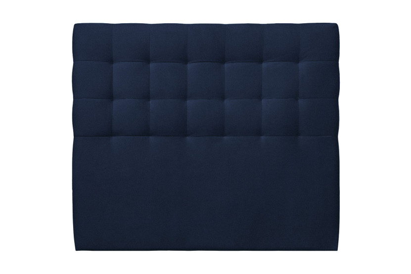 Tête de lit 180 cm Capitonnée - Tissu Velours Bleu Ocean