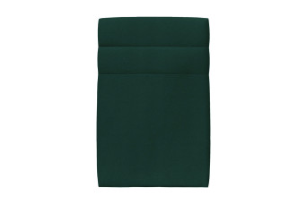 Tête de lit 90 cm Lignes - Tissu Velours Vert