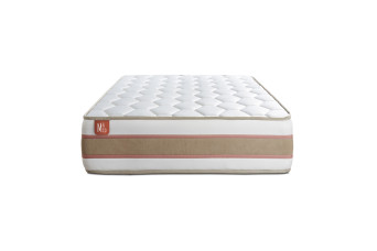 Matelas 90x190 cm Ressorts ensachés et Mémoire de forme - Le Délicat