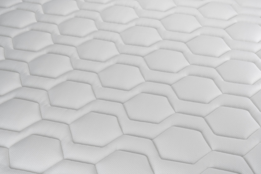 Ensemble Matelas Sommier 140x190 cm - Sommier Blanc (en kit) - Vital Spa