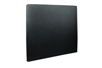 Tête de lit 180 cm Tapissée - Tissu Bouclette Noir