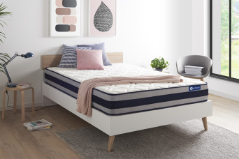 Matelas 200x200 cm Latex et mémoire de forme - Actilatex Ergo