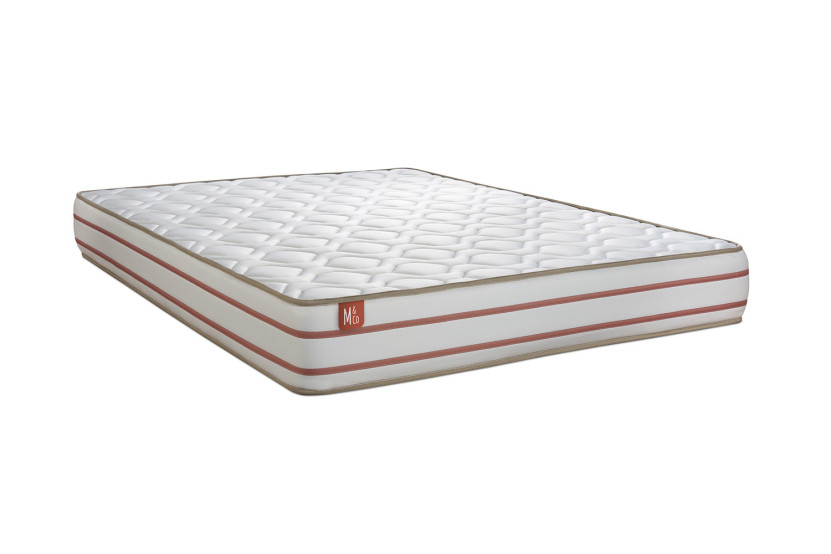 Ensemble Matelas Sommier 180x200 cm - 2 Sommiers Beige - Le Doux