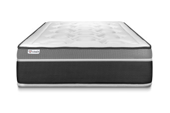 Matelas 90x200 cm Ressorts ensachés et Mémoire de forme - Vital Care