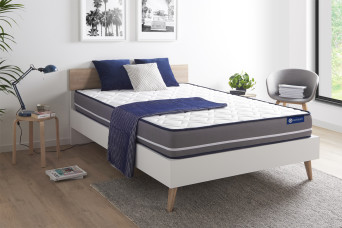 Matelas 200x200 cm Latex et mémoire de forme - Actilatex Pur