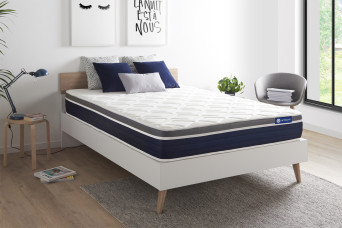 Matelas 140x200 cm Latex et mémoire de forme - Actilatex Confort