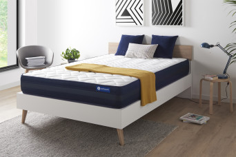 Matelas 200x200 cm Latex et mémoire de forme - Actilatex Tech