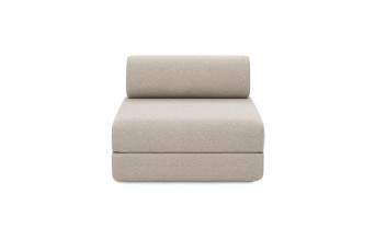 Fauteuil convertible et modulable - Tissu extérieur Gris