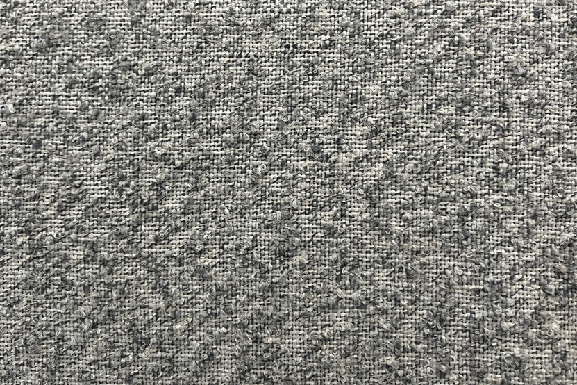 Canapé d'angle 6 places - 3 modules convertibles : Canapé 3 places + Fauteuil + Pouf - Tissu extérieur Gris