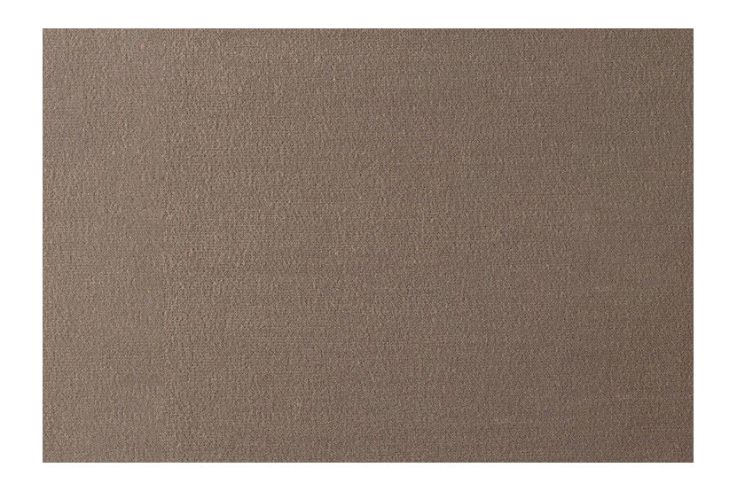 Lit 90x200 cm - Sommier à lattes H29 cm + tête de lit à lignes - Tissu Velours Taupe