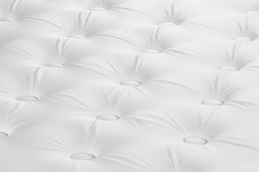 Ensemble Matelas Sommier 140x200 cm - Sommier Blanc (en kit) - Buckingham