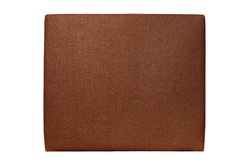 Tête de lit 200 cm Tapissée - Tissu Bouclette Terracotta