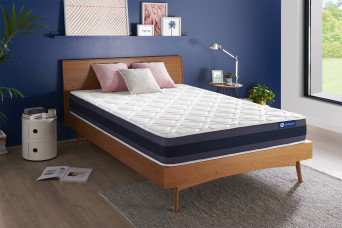 Matelas 133x183 cm Ressorts ensachés et Mémoire de forme - Actiflex Morpho