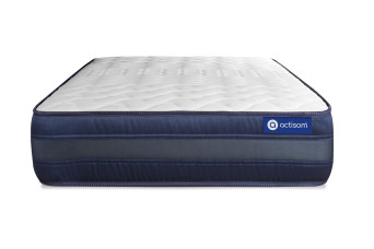 Matelas 80x200 cm Ressorts ensachés et Mémoire de forme - Actiflex Tech