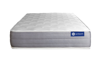 Matelas 90x190 cm Ressorts ensachés et Mémoire de forme - Actiflex Dream