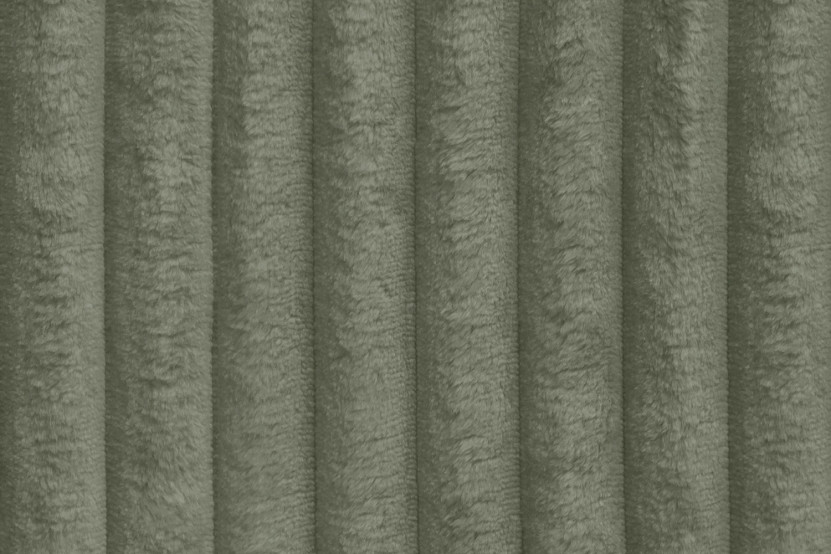 Canapé d'angle 6 places - 2 modules convertibles : Canapé 3 places + Méridienne - Velours côtelé XL Vert