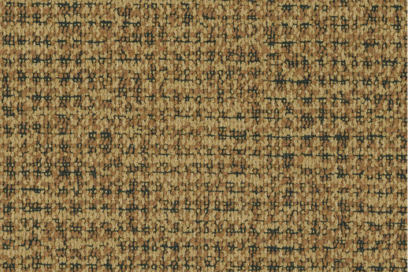 Canapé d'angle 5 places - 2 modules convertibles : Canapé 2 places + Méridienne - Tissu tweed Jaune