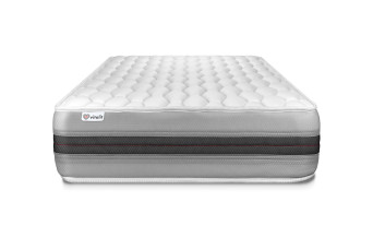 Matelas 120x200 cm Ressorts ensachés et Mémoire de forme - Vitalspring Recover