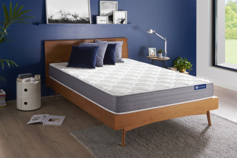 Matelas 130x220 cm Ressorts ensachés et Mémoire de forme - Actiflex Dream