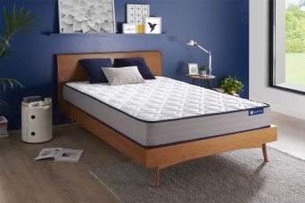 Matelas 133x183 cm Ressorts ensachés et Mémoire de forme - Actiflex Form