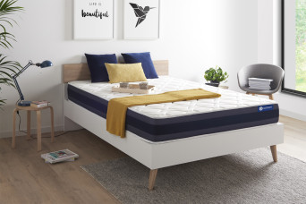 Matelas 130x190 cm Latex et mémoire de forme - Actilatex Morpho