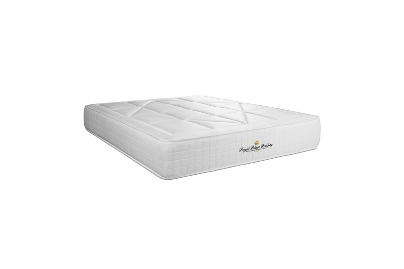 Ensemble Matelas Sommier 140x200 cm - Sommier Beige Clair (déjà monté) - Windsor