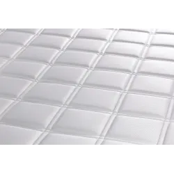 Ensemble 160x200 matelas latex très ferme avec deux sommiers