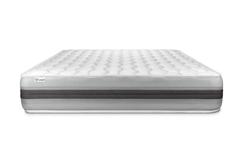 Matelas 150x200 cm Ressorts ensachés et Mémoire de forme - Vitalspring Recover