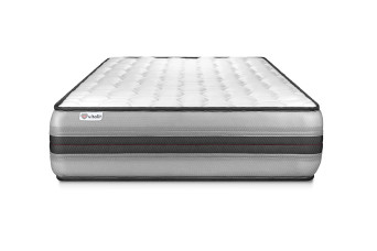 Matelas 90x190 cm Ressorts ensachés et Mémoire de forme - Vitalpower Recover