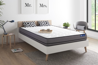 Matelas 200x200 cm Latex et mémoire de forme - Actilatex Night