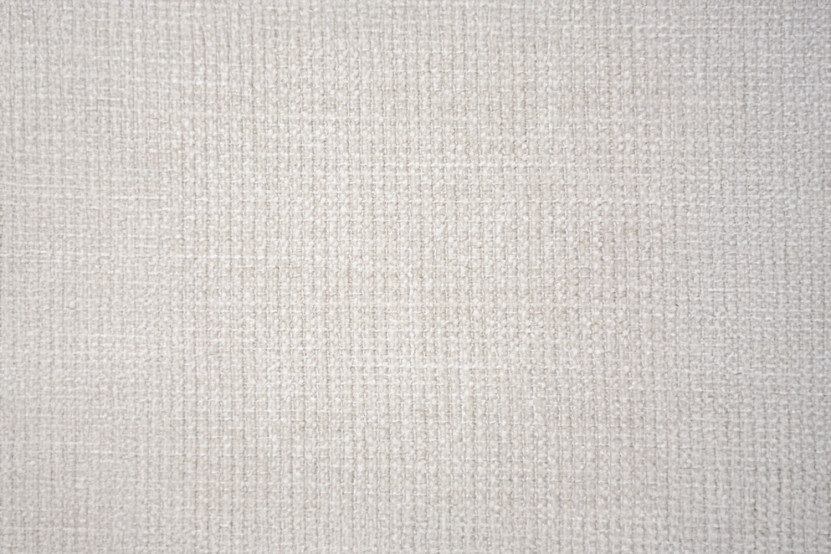 Lit 90x190 cm - Sommier à lattes H29 cm + tête de lit à lignes - Tissu Toile natté Beige Clair